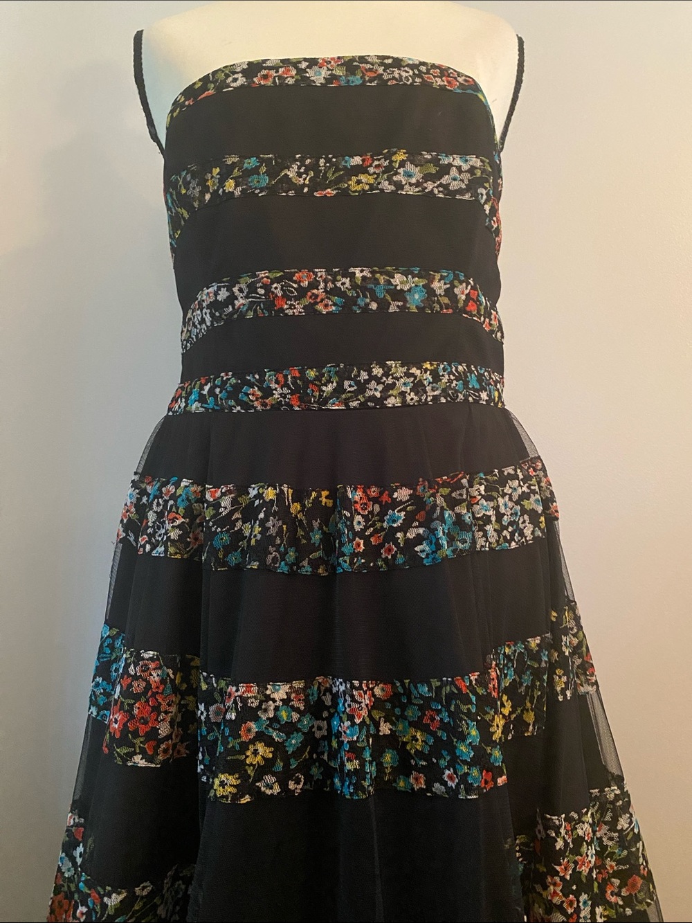 Vintage Betsy Johnson strapless dress size 10 - Picture 2 of 14